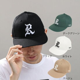 ライズ（RYZ）（メンズ）R ロゴ PRE-CURVE キャップ RZ20ST23SS0036 帽子