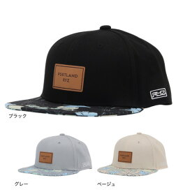 【10％OFFクーポン対象！2/19まで】ライズ（RYZ）（メンズ、レディース）帽子 フラワーパターン ベースボールキャップ RZ20ST25SS0046 カジュアル ファッション おしゃれ スト系