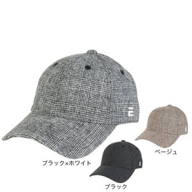 エルケクス（ELKEX）（メンズ）キャップ Eロゴグレンチェックキャップ 55-59cm EKM5FA0027 スポーツキャップ チェック