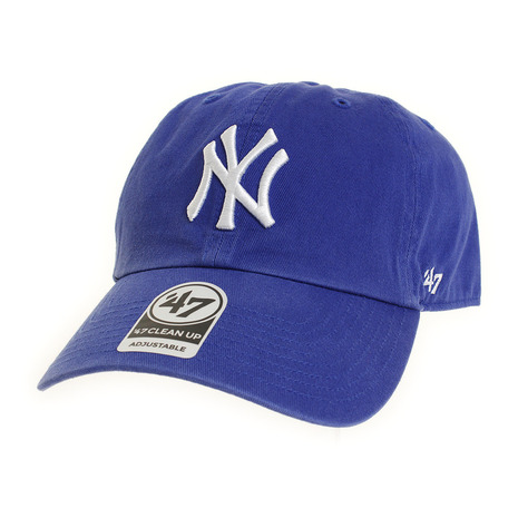 フォーティーセブン（47） 帽子 メンズ キャップ Yankees 47 CLEAN UP Royal B-RGW17GWS-RY0 日よけ （メンズ）