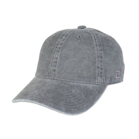 エルケクス（ELKEX）（レディース）ピグメントキャップ グレー EXL5SP0004 GRY スポーツキャップ ファッションおしゃれ カジュアル シンプル 日焼け対策 刺繍
