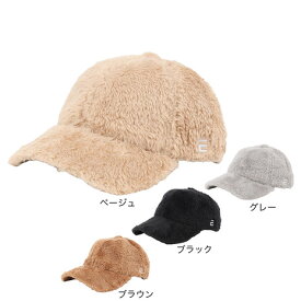 エルケクス（ELKEX）（レディース）FUR ロゴキャップ 帽子 EKL4FA0030 フリーサイズ 防寒