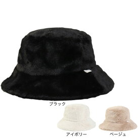 エルケクス（ELKEX）（レディース）帽子 イヤーカバーショートファーハット EKL5FA0035 バケットハット ボア素材 防寒