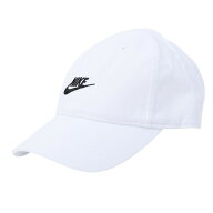 ナイキ（NIKE）（キッズ）帽子 ジュニア NAN FUTURA CURVE BRIM キャップ 白 8A2902-001 ランニング ジョ…