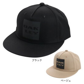 オークリー（OAKLEY）（キッズ）ユース ボックス ロゴ キャップ FOS901165 帽子