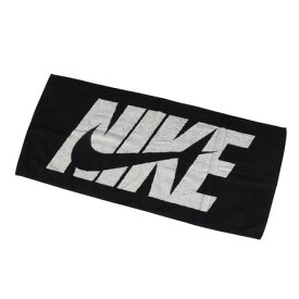 ナイキ（NIKE）（メンズ、レディース、キッズ）ジャガードタオル ミディアム TW2000-010 スポーツタオル 35×80cm 黒
