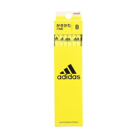 アディダス（adidas）（メンズ、レディース、キッズ）かきかた鉛筆 AI06 黄黒 B K5607B