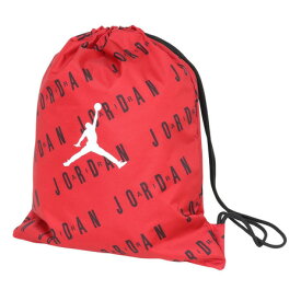 ジョーダン（JORDAN）（メンズ、レディース、キッズ）ジムサック コア 赤 9A0745-R78 ナップザック ジムバッグ 軽量