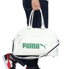 プーマ（PUMA）（メンズ、レディース、キッズ）SUPER PUMA グリップ ボストンバッグ 29L 白 09098701