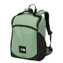 ザ・ノース・フェイス（THE NORTH FACE）（キッズ）リュック デイパッグ ジュニア 子供 レクタング NMJ72359 MI 17L 緑