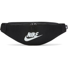 【5/24 23:59まで！ エントリーで対象商品P10倍！】ナイキ（NIKE）（メンズ、レディース）ボディバッグ ヘリテージ ウエストパック ブラック×ホワイト DB0490-010