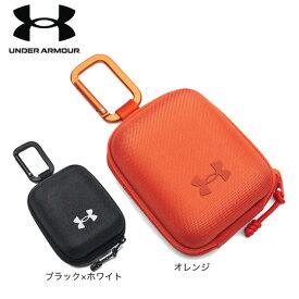 アンダーアーマー（UNDER ARMOUR）（メンズ、レディース）コンテイン マイクロケース 1378573 イヤホン収納 撥水 カラビナ付き お出かけ ロゴ