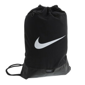 ナイキ（NIKE）（メンズ、レディース）ナップザック マルチバッグ ブラジリア ドロー ストリング ジム サック 9.5 ブラック DM3978-010 18L