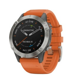 ガーミン（GARMIN）（メンズ、レディース）スマートウォッチ フェニックス6 サファイア FENIX 6 SAPPHIRE Ti Gray 010-02158-53