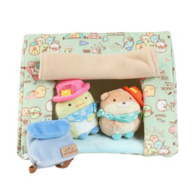 すみっコぐらし（Sumikkogurashi）（キッズ）プライベートシーン ぬいぐるみテント 4点セット MF18601