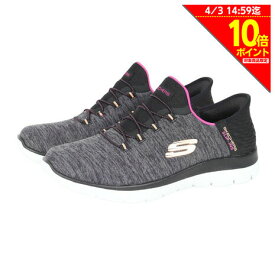 スケッチャーズ（SKECHERS）（レディース）カジュアルシューズ スリップインズ サミッツ ダズリング ヘイズ 149937W-BKMT