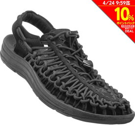 キーン（KEEN）（レディース）ユニーク UNEEK ブラック 黒 Black 1014099 ストラップサンダル レディース シューズ 靴 アウトドア カジュアル 軽量