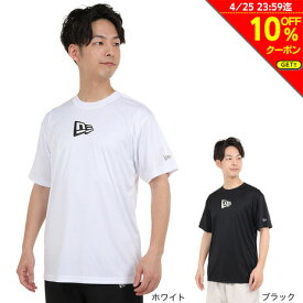 【10%OFFクーポン対象！4/25まで】ニューエラ（NEW ERA）（メンズ）半袖Tシャツ メンズ ラッシュ バーチカルロゴ 13516841 13516842