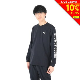 アンダーアーマー（UNDER ARMOUR）（メンズ）オーバーサイズ グラフィック ロングスリーブTシャツ 1385508