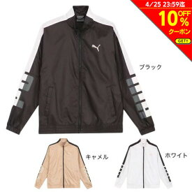 【10%OFFクーポン対象！4/25まで】プーマ（PUMA）（メンズ）トレーニング トレイン エッジ ウラメッシュ ウーブン ジャケット 525200