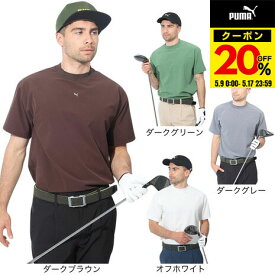 【20％OFFクーポン対象！5/17まで】プーマ（PUMA）（メンズ）ゴルフウェア 吸汗速乾 EXストレッチ 半袖Tシャツ 631002