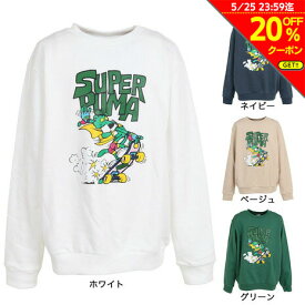 【20%OFFクーポン対象！5/25まで】プーマ（PUMA）（キッズ）ジュニア SUPER PUMA クルースウェット 674811