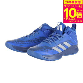 アディダス（adidas）（キッズ）ジュニアバスケットシューズ バッシュ CROSS EM UP 5 ワイド HQ8495