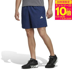 【5/24 23:59まで！ エントリーで対象商品P10倍！】アディダス（adidas）（メンズ）トレイン エッセンシャルズ ウーブントレーニングショーツ QF268-IC6977