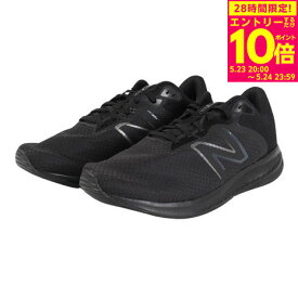 【5/24 23:59まで！ エントリーで対象商品P10倍！】ニューバランス（new balance）（メンズ）スポーツシューズ 黒 ブラック M413LK2 2E ランニングシューズ 靴 シューズ メンズ