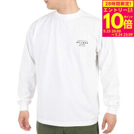 ニューバランス（new balance）（メンズ）長袖Tシャツ ロンT MT1996 グラフィックロングスリーブTシャツ AMT35014-WT ホワイト