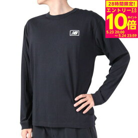 ニューバランス（new balance）（メンズ）長袖Tシャツ メンズ Essentials MT33510BK