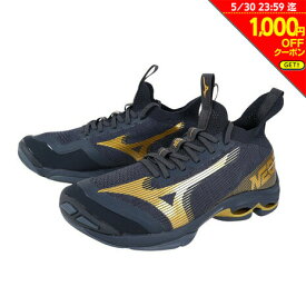 【1,000円OFFクーポン対象！5/30まで】ミズノ（MIZUNO）（メンズ、レディース）バレーボールシューズ ウエーブライトニング NEO2 V1GA220241