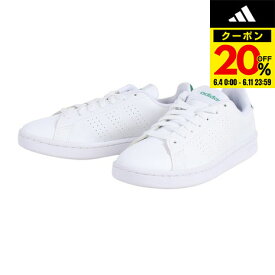 アディダス（adidas）（メンズ）メンズ スニーカー 白 アドバンコート U ホワイト グリーン GZ5300