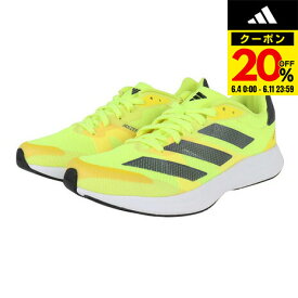 【20%OFFクーポン対象！6/11まで】アディダス（adidas）（メンズ）アディゼロ RC 4 イエロー 黄色 GX6662 ランニングシューズ ジョギングシューズ トレーニング スポーツ スニーカー 運動靴