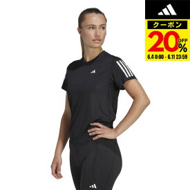 【20%OFFクーポン対象！6/11まで】アディダス（adidas）（レディース）半袖Tシャツ レディース オウン ザ ラン BSO30-IC5188