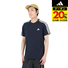 アディダス（adidas）（メンズ）半袖Tシャツ メンズ エッセンシャルズ シングルジャージー ECQ97-IC9335