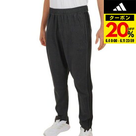 【20%OFFクーポン対象！6/11まで】アディダス（adidas）（メンズ）パンツ メンズ デニムルック ニット トラックパンツ BXF25-IA9393 ブラック