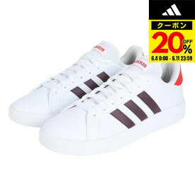 【20%OFFクーポン対象！6/11まで】アディダス（adidas）（メンズ）スニーカー スポーツシューズ BASE 2.0 グランドコート TD ライフスタイル コート カジュアル IE5258