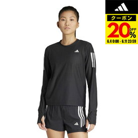 【20%OFFクーポン対象！6/11まで】アディダス（adidas）（レディース）ランニングウェア オウン ザ ラン 長袖Tシャツ B IKM77-IN1568