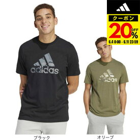 アディダス（adidas）（メンズ）カモ バッジ オブ スポーツ グラフィック半袖Tシャツ KNC76