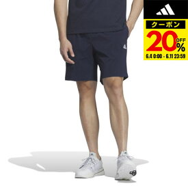 アディダス（adidas）（メンズ）エッセンシャルズプラス スモールロゴ ストレッチウーブンショーツ KWF05-JF3964