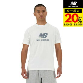 【20%OFFクーポン対象！6/11まで】ニューバランス（new balance）（メンズ）大谷選手着用カラー Stacked Logo ショートスリーブTシャツ MT41502WT