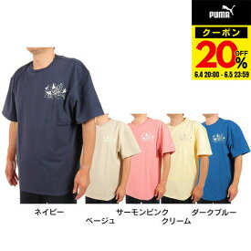 【20%OFFクーポン対象！6/5まで】プーマ（PUMA）（メンズ）SUPER PUMA フラッグTシャツ 671098