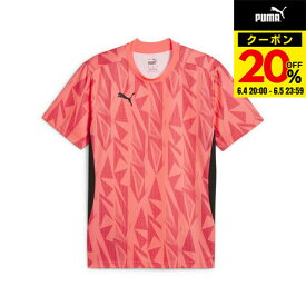 【20%OFFクーポン対象！6/5まで】プーマ（PUMA）（メンズ）サッカーウェア INDIVIDUAL ファイナル 半袖シャツ 65950257 速乾