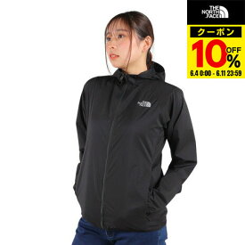 【10%OFFクーポン対象！6/11まで】ノースフェイス（THE NORTH FACE）（レディース）スワローテイルベントフーディ NPW22280 K ナイトラン