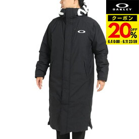 【20%OFFクーポン対象！6/11まで】オークリー（OAKLEY）（メンズ）アウター ロングコート Enhance Long Coat 12.7 FOA404121-02E コート あったか 撥水 防風