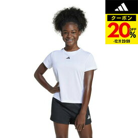 【20%OFFクーポン対象！12/11まで】アディダス（adidas）（キッズ）ジュニア トレイン エッセンシャルズ レギュラーフィット ロゴ トレーニング 半袖Tシャツ JTH46-JJ1066