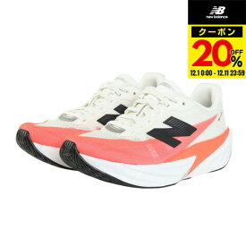 【20%OFFクーポン対象！12/11まで】ニューバランス（new balance）（メンズ）ランニングシューズ トレーニングシューズ 部活 フューエルセル レベル v5 ホワイト レッド MFCXLV5 D 軽量性 反発性