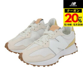 【20%OFFクーポン対象！12/11まで】ニューバランス（new balance）（レディース）スニーカー スポーツシューズ 327 ホワイト イエロー WS327RE B カジュアルシューズ