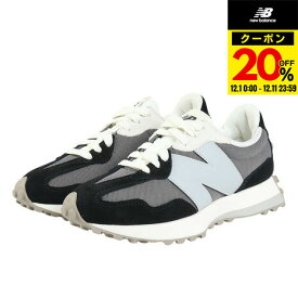 【20%OFFクーポン対象！12/11まで】ニューバランス（new balance）（メンズ、レディース）スニーカー スポーツシューズ 327 ブラック U327LNBD スポーツ カジュアルシューズ